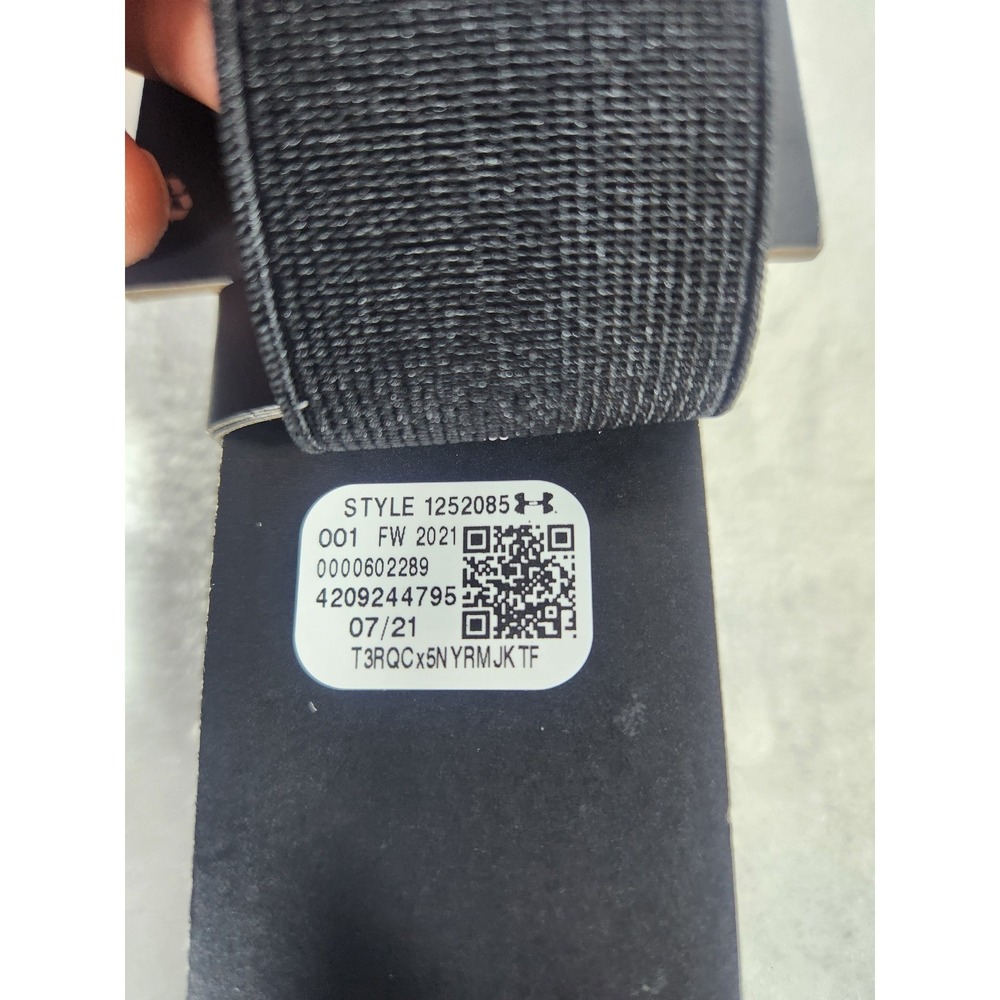 Under Armour Boys Baseball Belt Black Adjustable OSFA Youth 1252085 - Picture 4 of 10